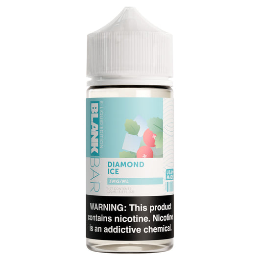 Diamond Ice - BLANK BAR 100mL Freebase E-Liquid